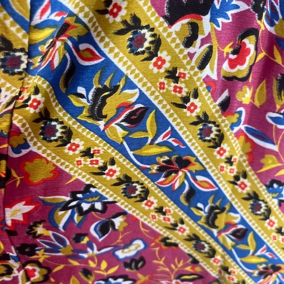 Karma Highway Vibrant Asymmetrical Floral Sundress NWT - Picture 8 of 10